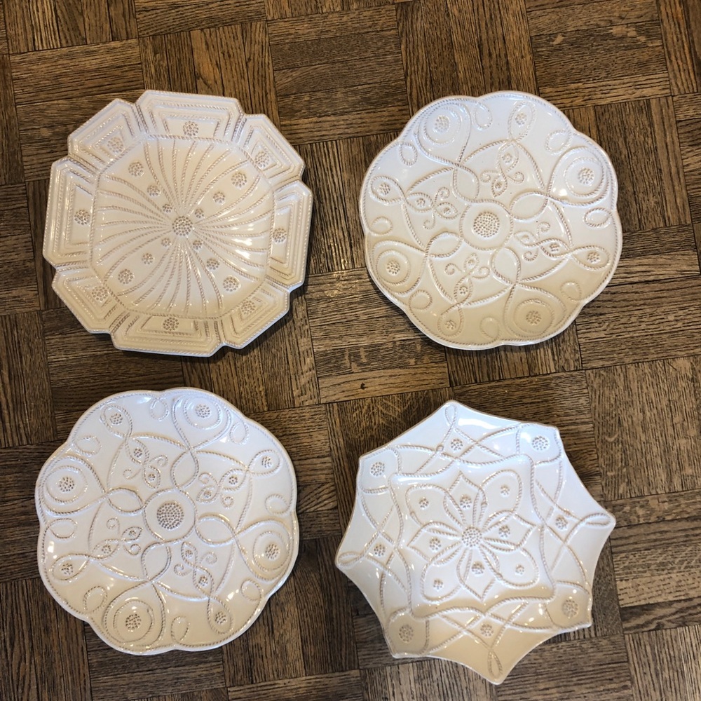 Juliana jardins du monde dessert plates